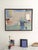 Framed Abstract Oil Painting on Linen "Disturbances" For Sale - Image 4 of 5