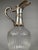 19th Century 19th Century Rococo Crystal and Silver Ewers - a Pair For Sale - Image 5 of 8
