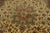 1940s Ivory Ground Medallion Antique Tabriz Northwestern Knotted Wool Carpet Rug For Sale - Image 4 of 6