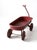 Red Mid-Century Red Toy Metal Wagon For Sale - Image 8 of 12