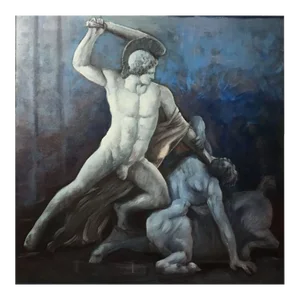 Warrior - Oil on Canvas