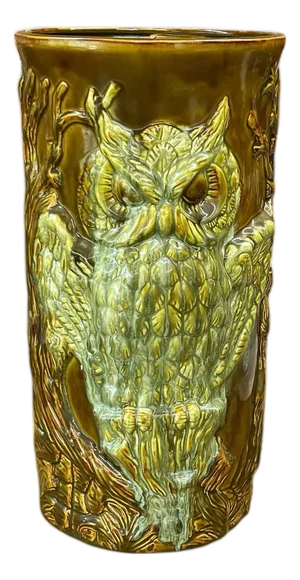 Vintage Mid Century Owl Umbrella Stand