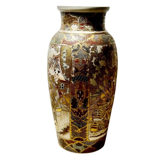 19th Century Satsuma Vases - a Pair For Sale In Tampa - Image 6 of 12