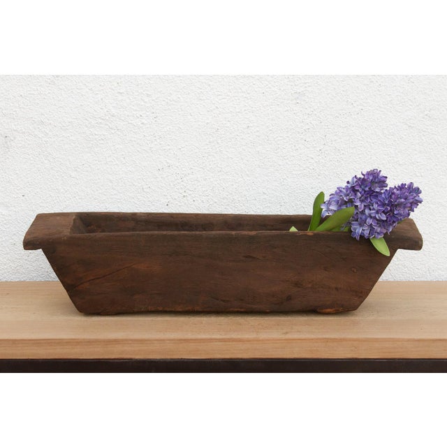 30" Long Hand-Hewn Centerpiece For Sale In Los Angeles - Image 6 of 6