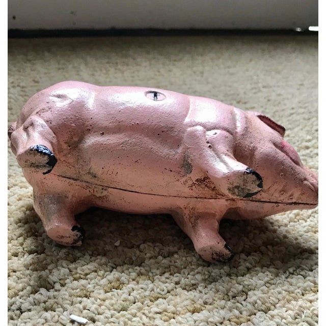 Antique This Little PiggyBank Figurine For Sale - Image 4 of 5
