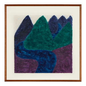 Original Signed Carol Summers "The Likiang" Woodcut Print