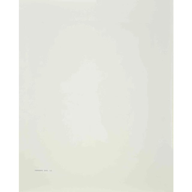 Modern Salvador Dali, Beatrice Resolves Dante's Doubts, Woodcut Print, 1963 For Sale - Image 3 of 4