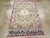 Galerie Shabab Collection Mid-Century Persian Folk Rug With Cerulean Blue, Grey, Pink, and White Tones For Sale - Image 4 of 10