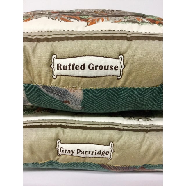 Shabby Chic Custom Bird Lover Pillows - a Pair For Sale - Image 12 of 13