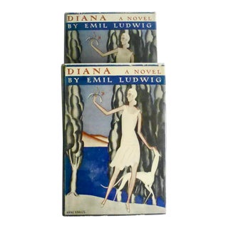 1929 Diana, a 1929 Novel by Emil Ludwig in Two Parts For Sale