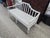 Late 20th Century Painted Gustavian Style Settee For Sale - Image 4 of 12