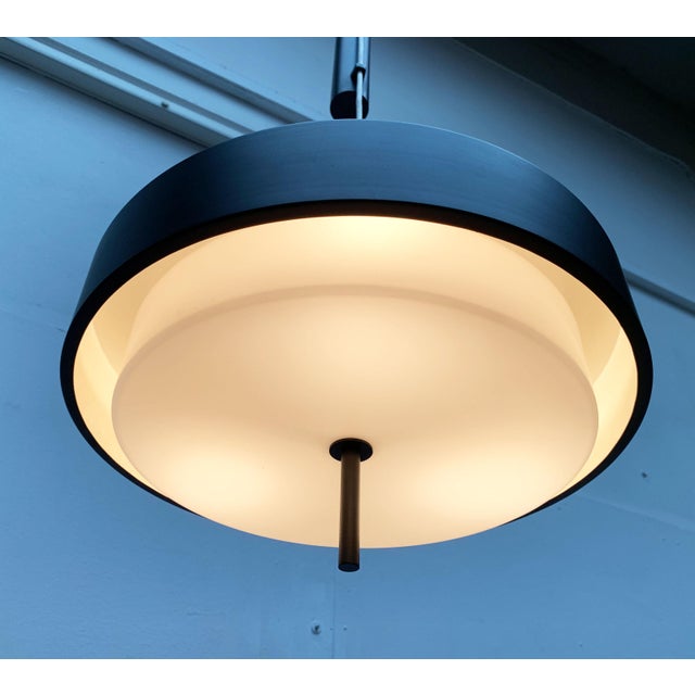 Mid-Century Minimalist Counterweight Pendant, 1960s For Sale - Image 9 of 18