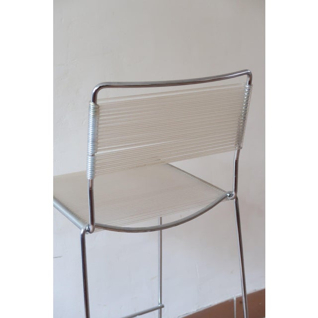 Alias Spaghetti Bar Stool attributed to Giandomenico Belotti for Alias, Italy, 1980s For Sale - Image 4 of 11