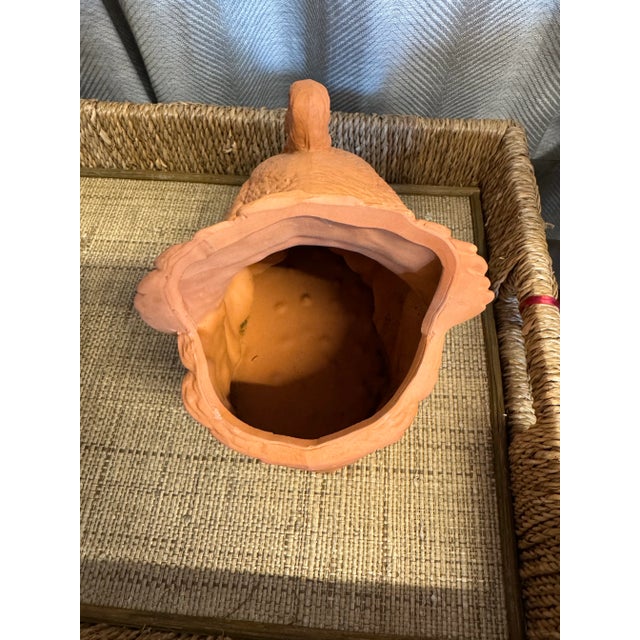 Terracotta Turkey Vase For Sale - Image 4 of 4