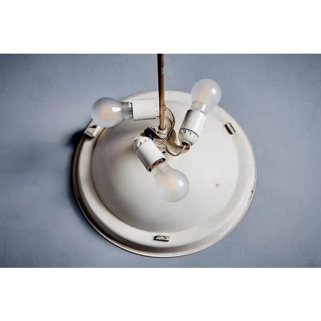 Opaque Glass Pendant by Pia Guidetti Crippa for Lumi Milano, 1960s For Sale - Image 13 of 14