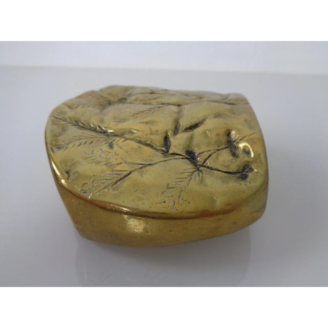 Brutalist Bronze Vase, 1960s For Sale - Image 11 of 18