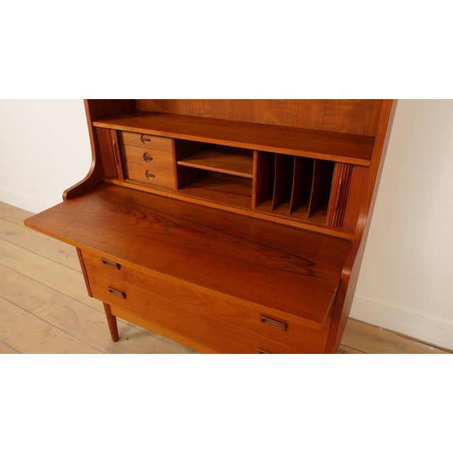Vintage Highboard Shelf in Teak from Johannes Sorth, 1965 For Sale - Image 10 of 13