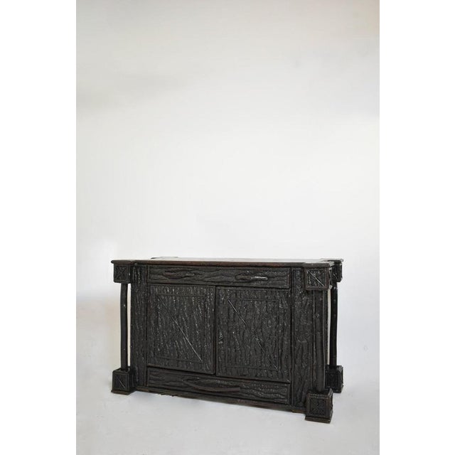 Foret Noire Chest of Drawers in Wood For Sale - Image 3 of 6