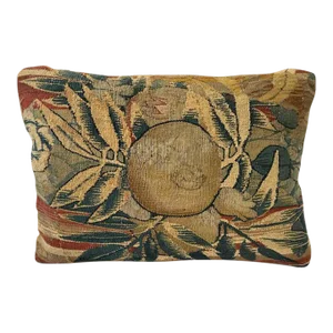 Throw Pillow Made From 17th Century Brussels Tapestry