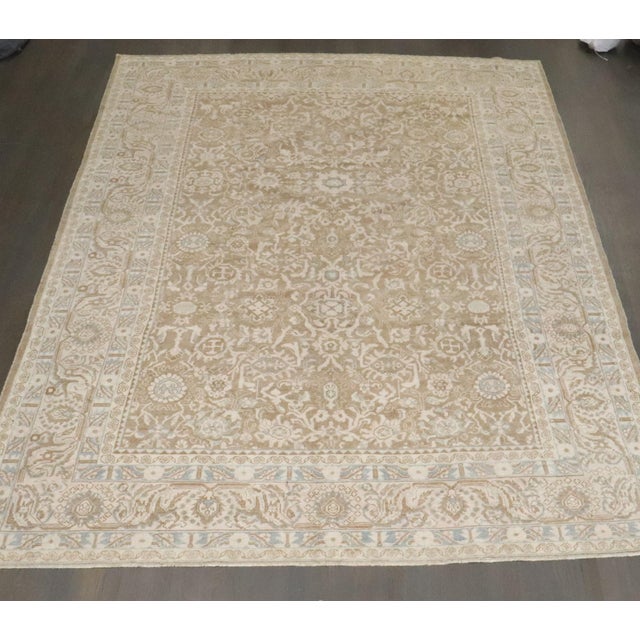 Brown Antique Persian Malayer Rug rug no.j4163 For Sale - Image 4 of 11