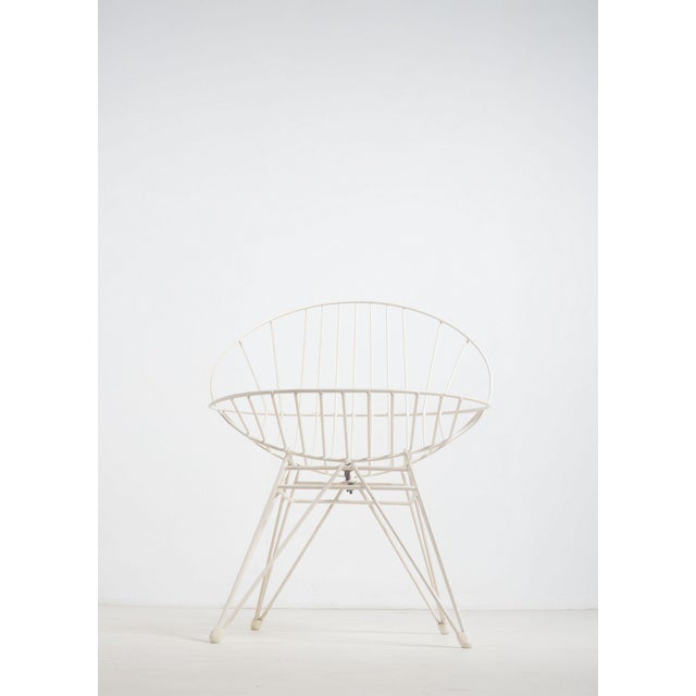 Wire Chair by Cees Braakman for Pastoe, 1950s For Sale - Image 9 of 9