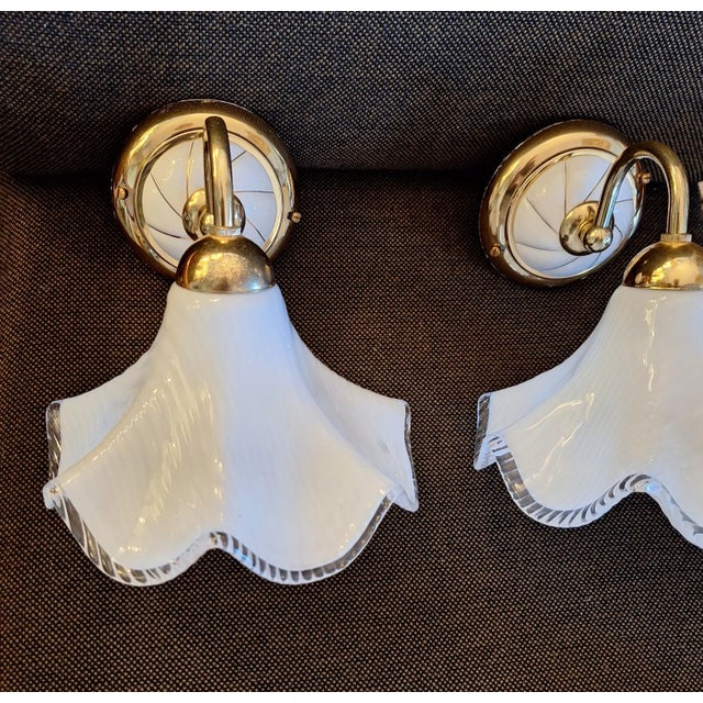 Metal Vintage German Wall Lamps from Bonalux, 1990s, Set of 2 For Sale - Image 7 of 9