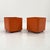 Orange Dime Planter on Wheels by Marcello Siard for Longato, 1970s, in Good conditions. Designed 1960 to 1969 This piece...