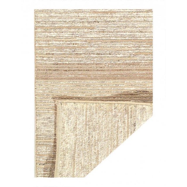 Modern Pasargad DC Modern Hand-Made Bamboo Silk Runner For Sale - Image 3 of 3