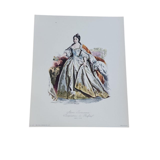 Vintage 1960s Costumes Prints - Set of Seven For Sale In Atlanta - Image 6 of 13