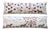 White Animal Suzani Lumbar Pillow Cover 18'' X 56'' - Set of Two For Sale