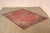 High Quality Hand Knotted Persian Style Wool Area Rug. Features A Red Field With Central Floral Medallion And Multi Border...