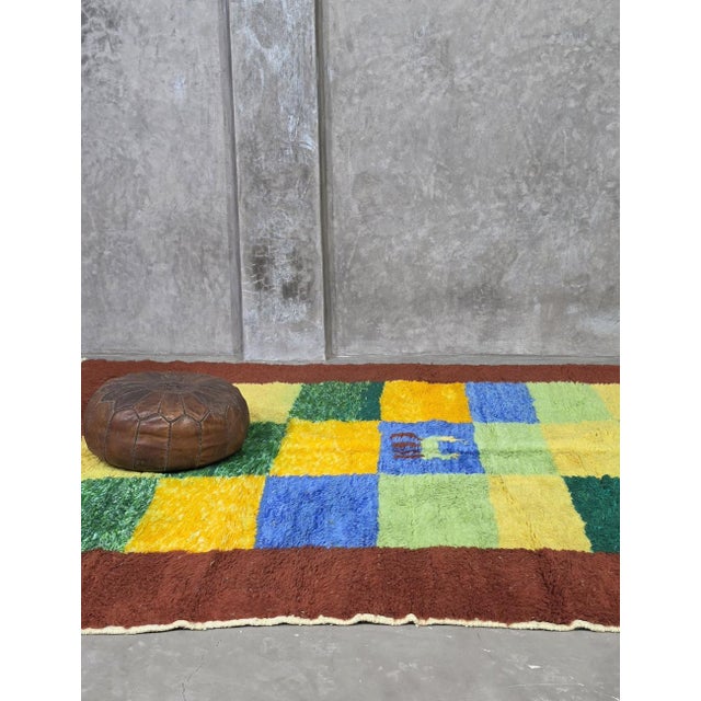 Multicolor Moroccan Rug - 10.1 X 7.7 Ft For Sale - Image 4 of 8