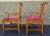 Statesville Chair Company Statesville Chair Mid-Century Chippendale Mahogany Needlepoint Upholstered ArmChairs, Pair For Sale - Image 4 of 10
