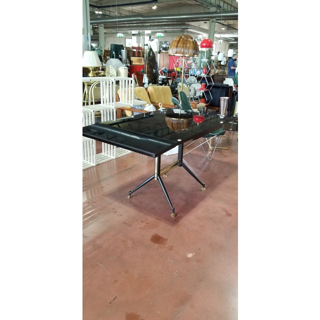 Wood Vintage Extendable Dining Table For Sale - Image 7 of 7