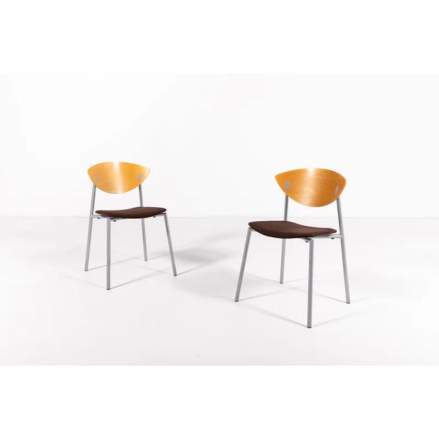 Danish Must Chairs by Søren Nielsen & Thore Lassen for Randers+radius, Set of 4 For Sale - Image 4 of 11