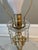 1930s Vintage Gold Urn and Crystal Lamp For Sale - Image 5 of 8