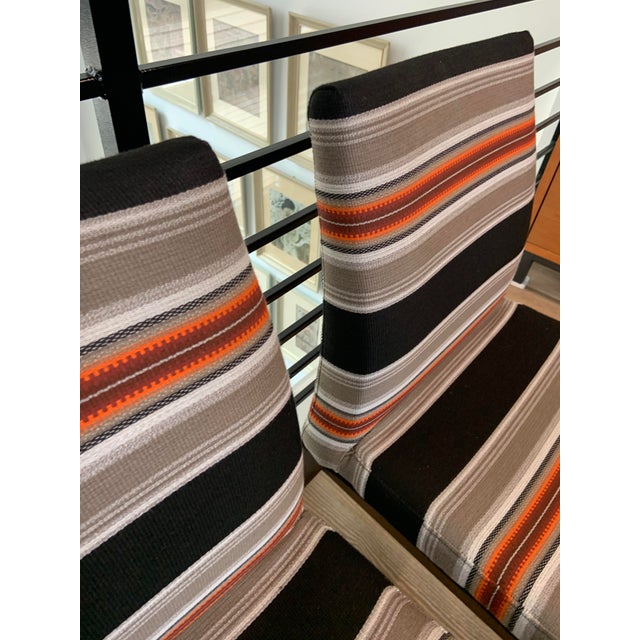 Black Pendleton Dining Chairs, Set of 4 For Sale - Image 8 of 11