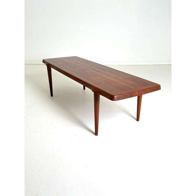 Wood Teak Coffee Table from John Boné, 1960s For Sale - Image 7 of 10