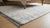 6x9 Ivory Hand-Knotted Wool Linear Motifs Tribal Modern Carpet Rug For Sale - Image 9 of 12