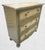 Wood Vintage Palm Beach Regency Painted Palm Tree Woven Rattan Sage Green Three-Drawer Chest / Nightstand For Sale - Image 7 of 9