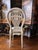 Vintage Louis XVI Montgolfier Painted Chair For Sale In New York - Image 6 of 8