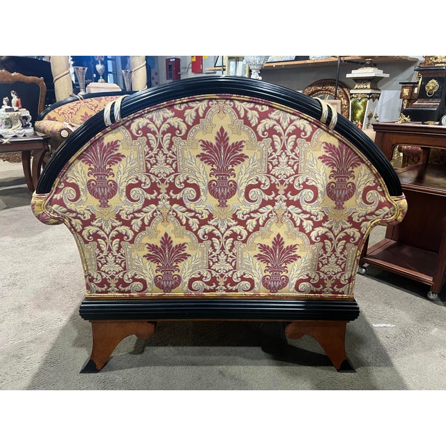 Queen Anne Mariner Luxury Queen Anne Style "Volga" Armchair For Sale - Image 3 of 4