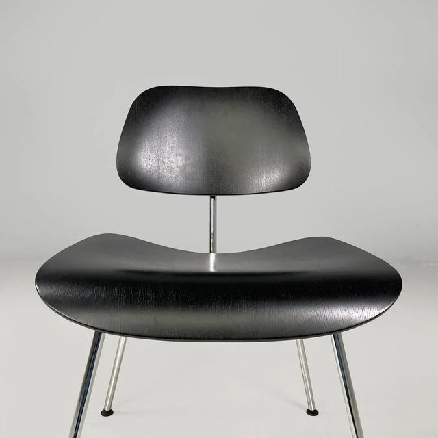 German Black Wooden Chairs by Charles and Ray Eames for Vitra, 2000s, Set of 2 For Sale - Image 10 of 18