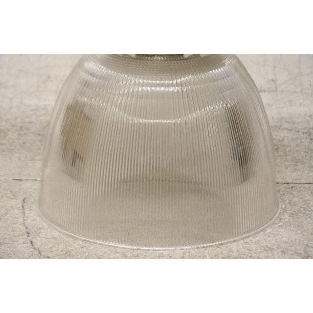 Industrial Lamp in Glass and Metal by Holophane, 1980s For Sale - Image 14 of 18