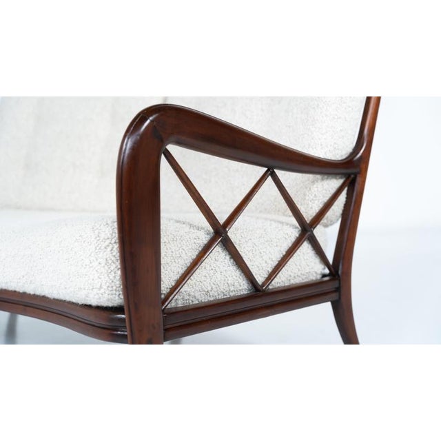 Wood Mid-Century Modern Sofa by Paolo Buffa, Italy, 1950s For Sale - Image 7 of 14