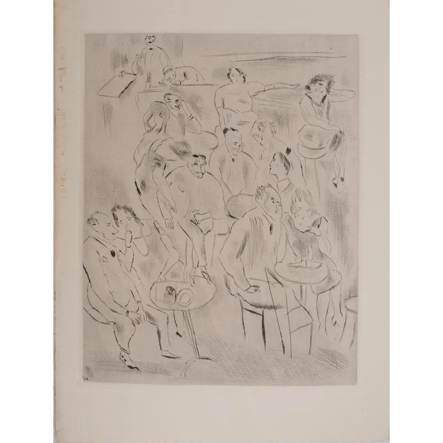 Jules Pascin, At the Ball, Original Engraving For Sale - Image 7 of 7
