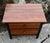 Wood Vtg. Ethan Allen Transitional Style Two Drawer Black & Cherry Nightstand For Sale - Image 7 of 11