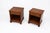 Brown 1980s Pair of Henredon Wood Nightstands With Open Shelves For Sale - Image 8 of 12