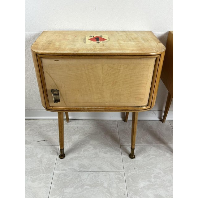 Mid-Century Bedside Tables by Vittorio Dassi, 1959, Set of 2 For Sale - Image 13 of 18