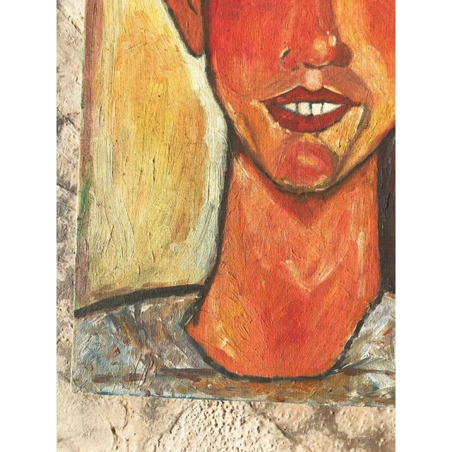After Amedeo Modigliani, Portrait of Chaim Soutine, Circa: 1950 or Earlier For Sale - Image 4 of 11